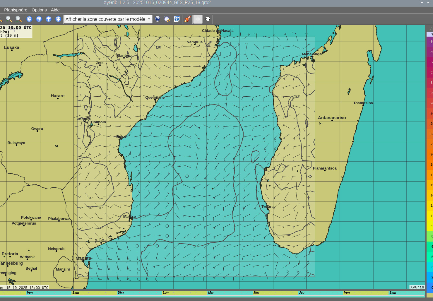 grib du Canal du Mozambique