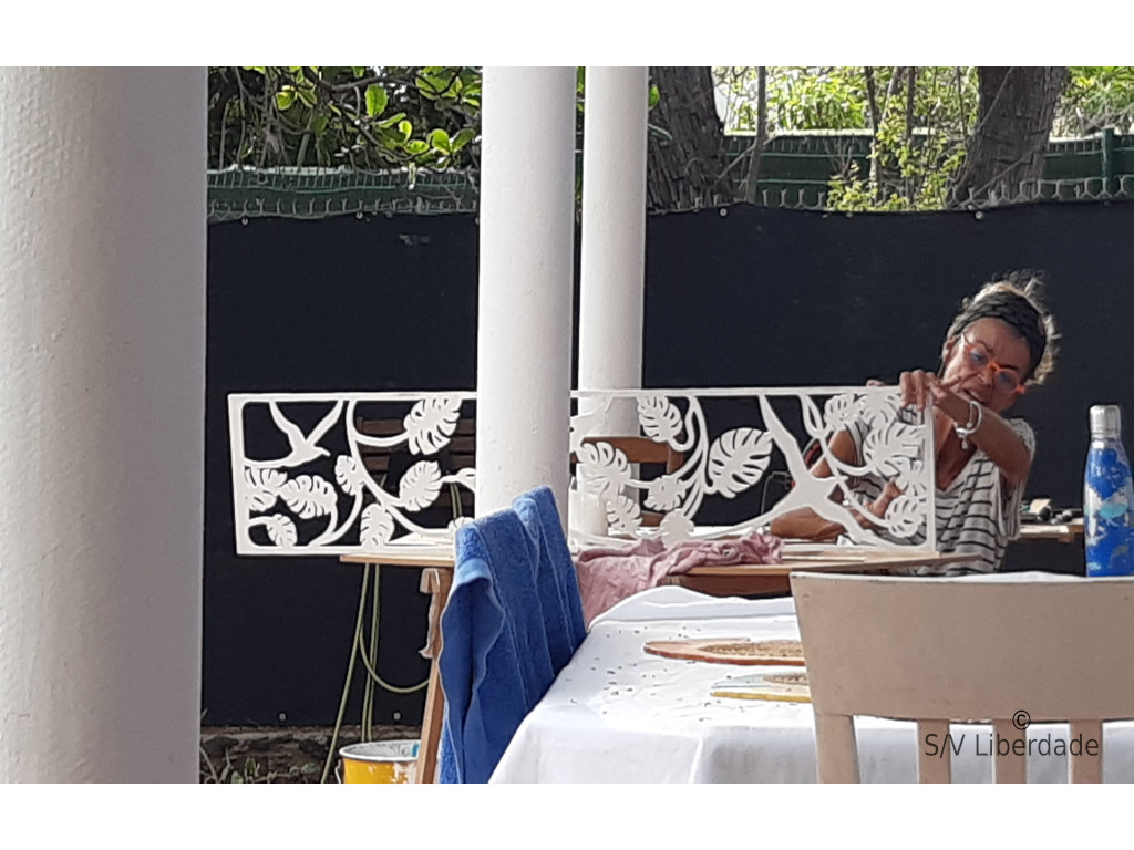 Peinture des claustra